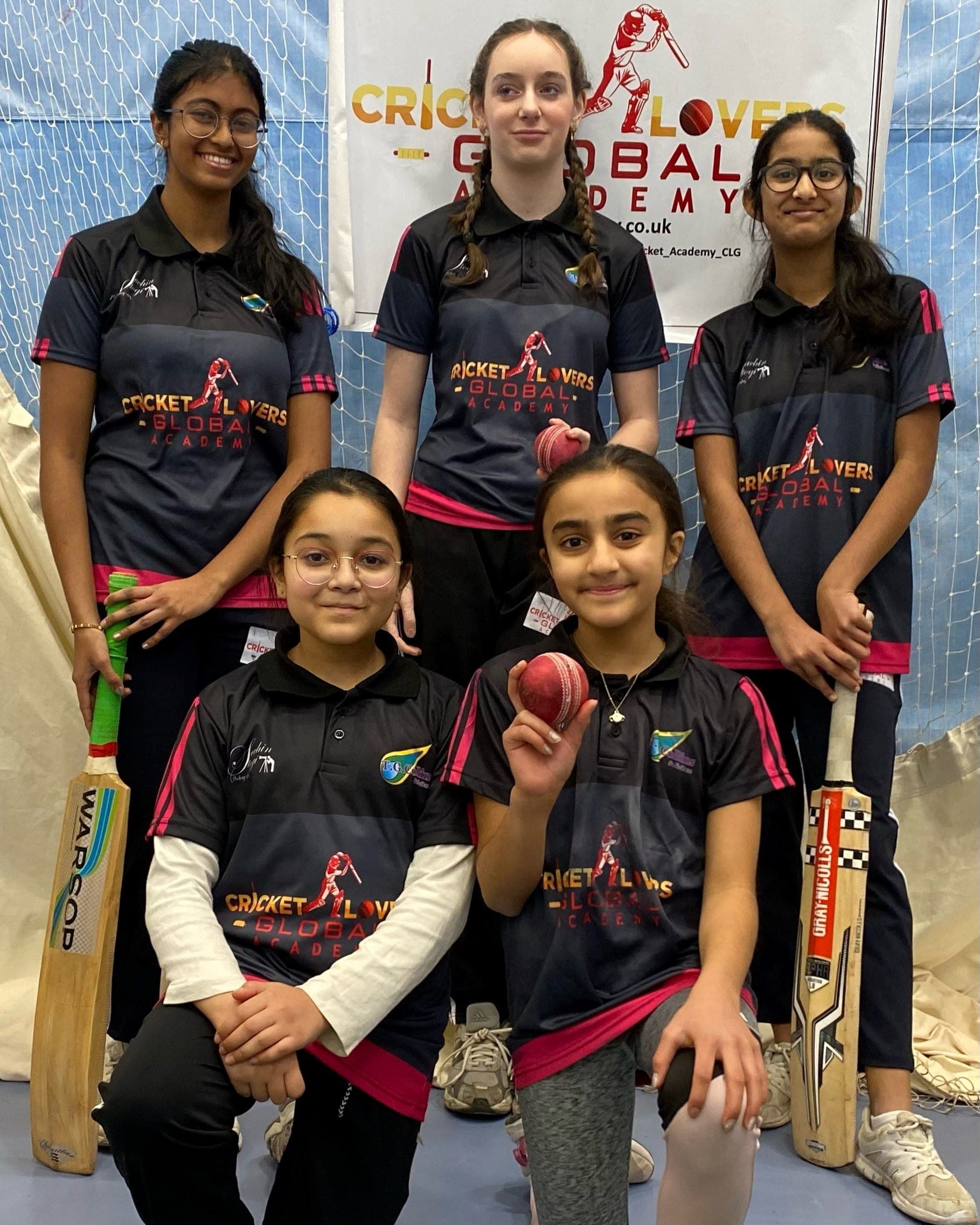CLG Academy girls team