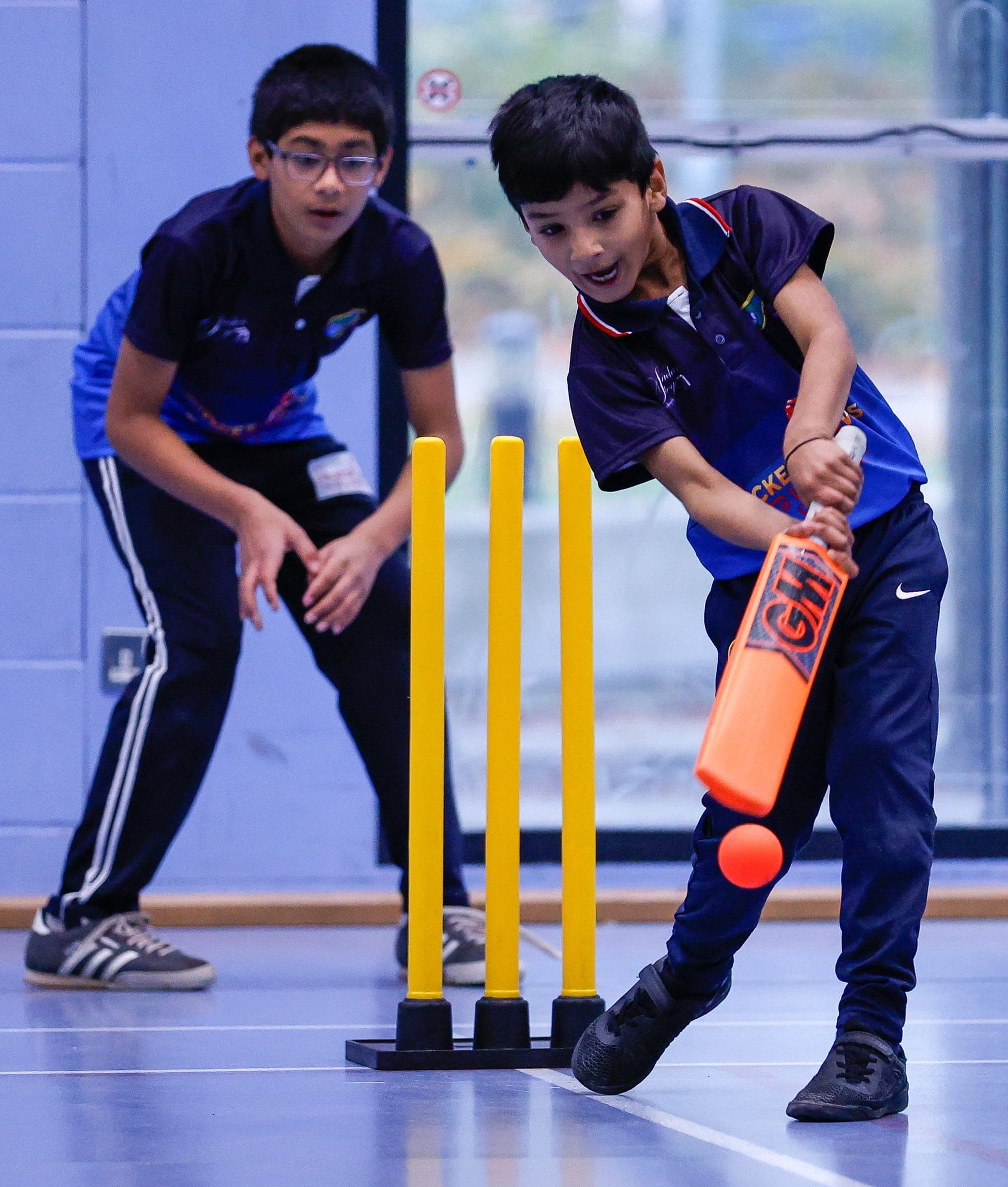 Indoor nets at academy training